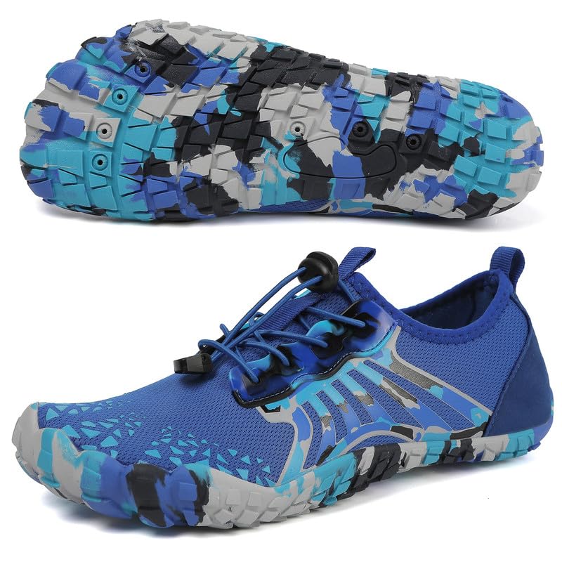 LIZRHA Water Shoes for Men and Women Quick Dry Aqua Swim Barefoot Shoes for Outdoor Fishing Beach Pool Boat Surfing Walking Water Park and Yoqa Activities - Image 1